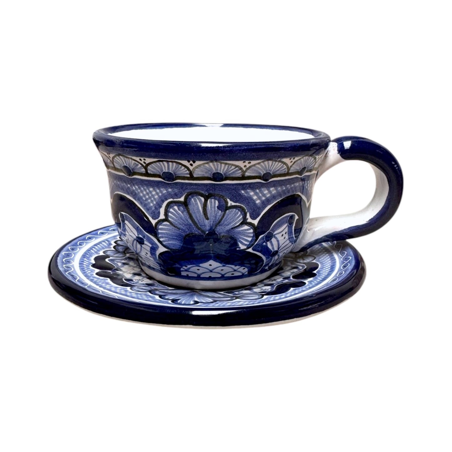 Taza para café con plato