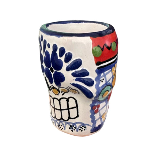 Vaso tequilero calaca