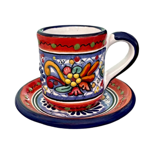 Taza pozuelo con plato