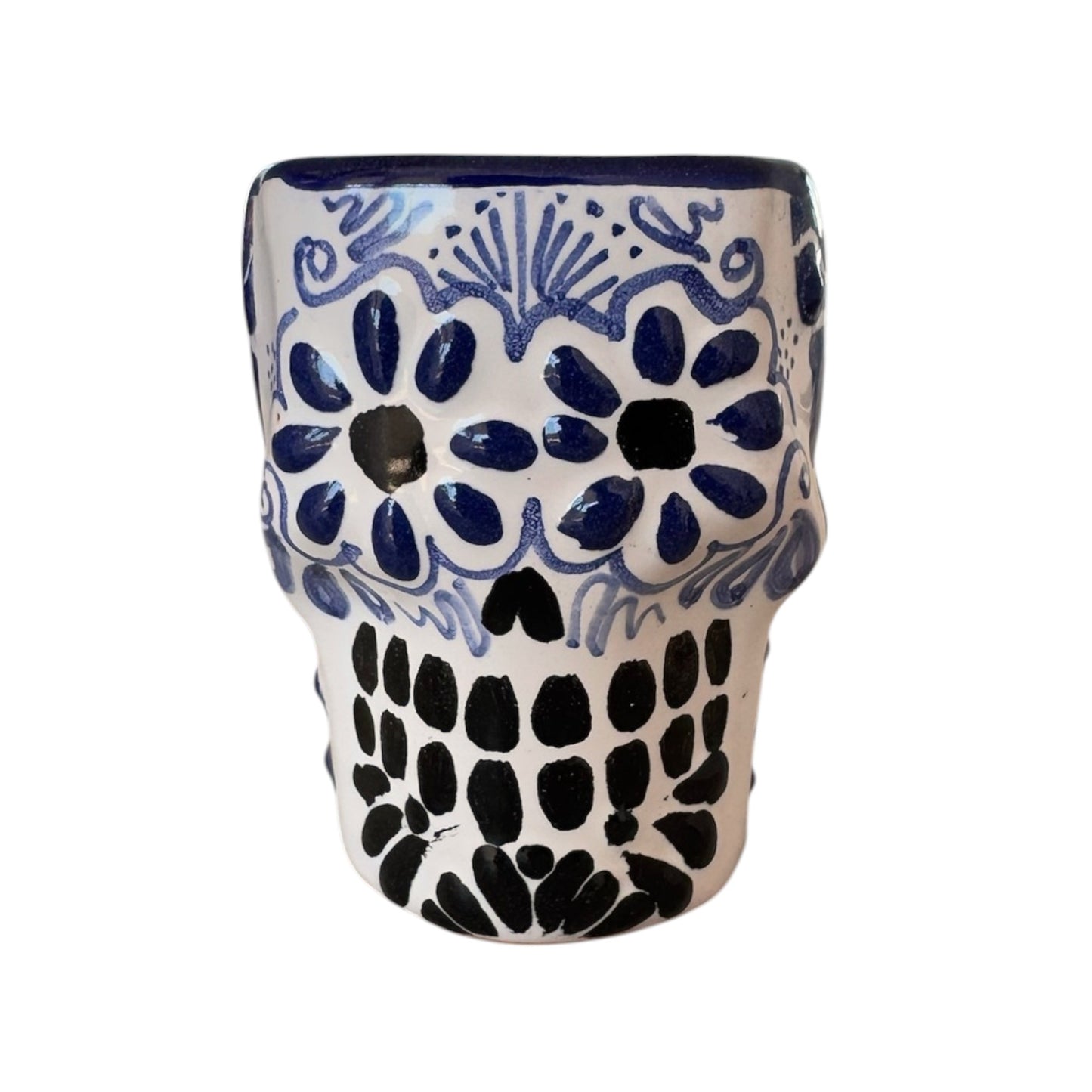 Vaso tequilero calaca