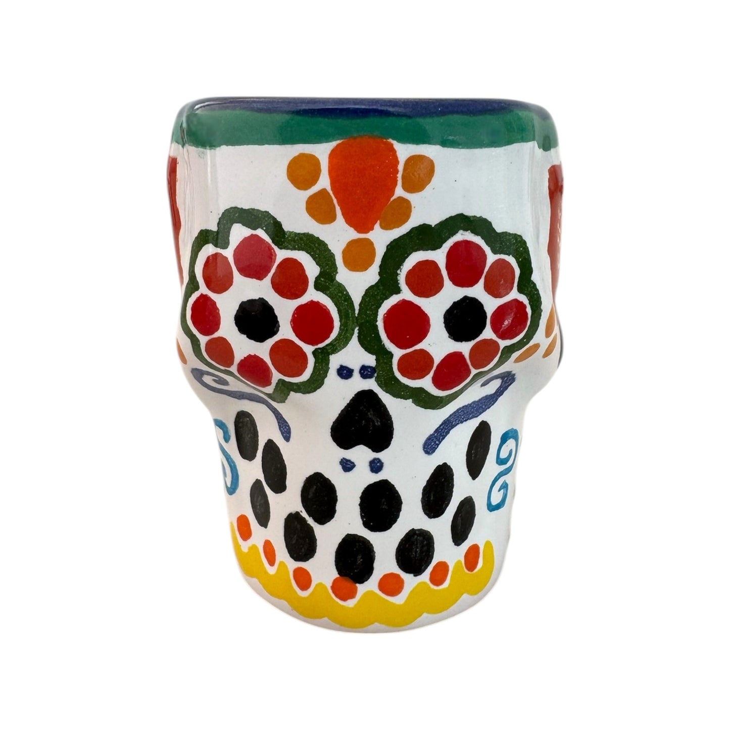 Vaso tequilero calaca