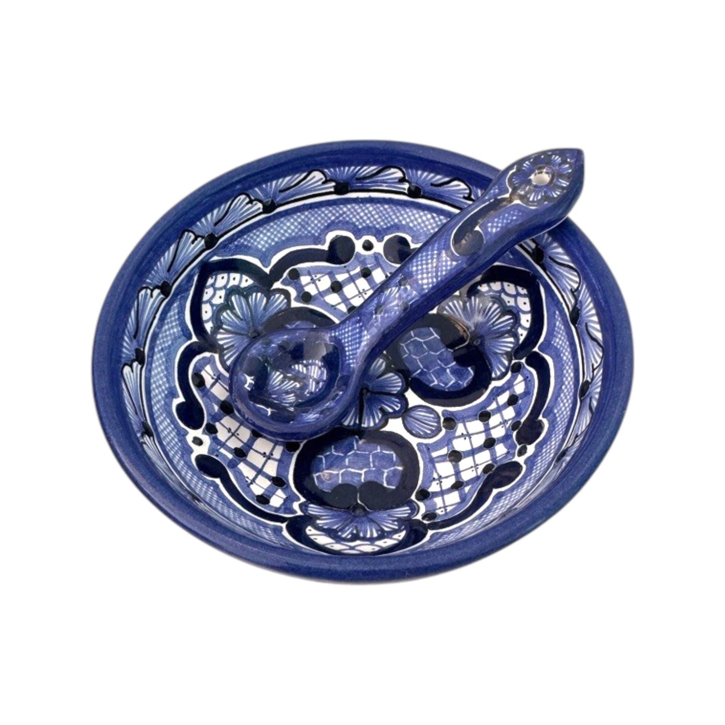 Molcajete con cuchara