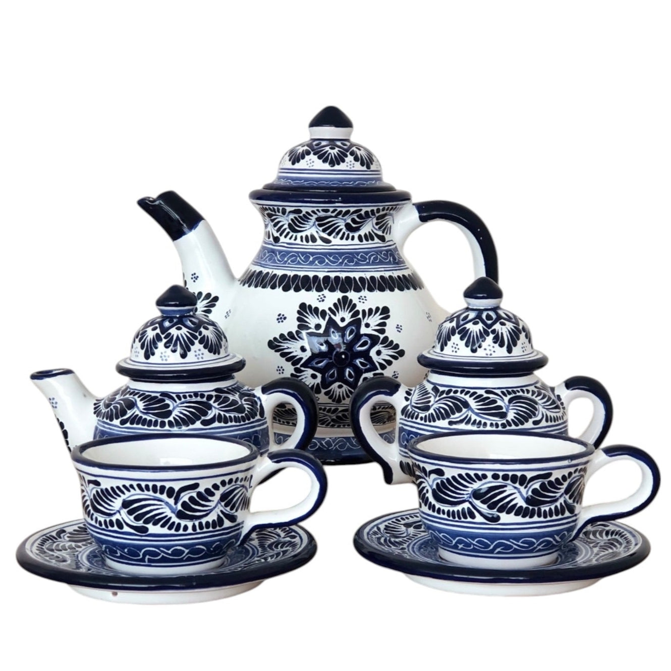 Juego de café Azúl Estrella