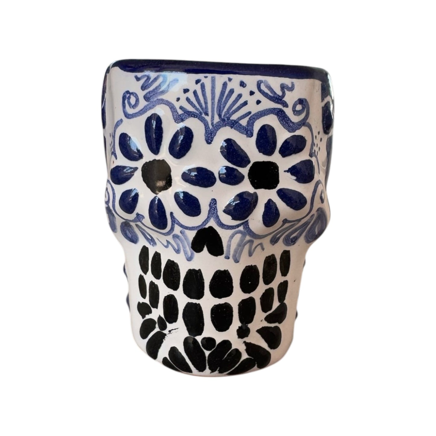 Vaso tequilero calaca