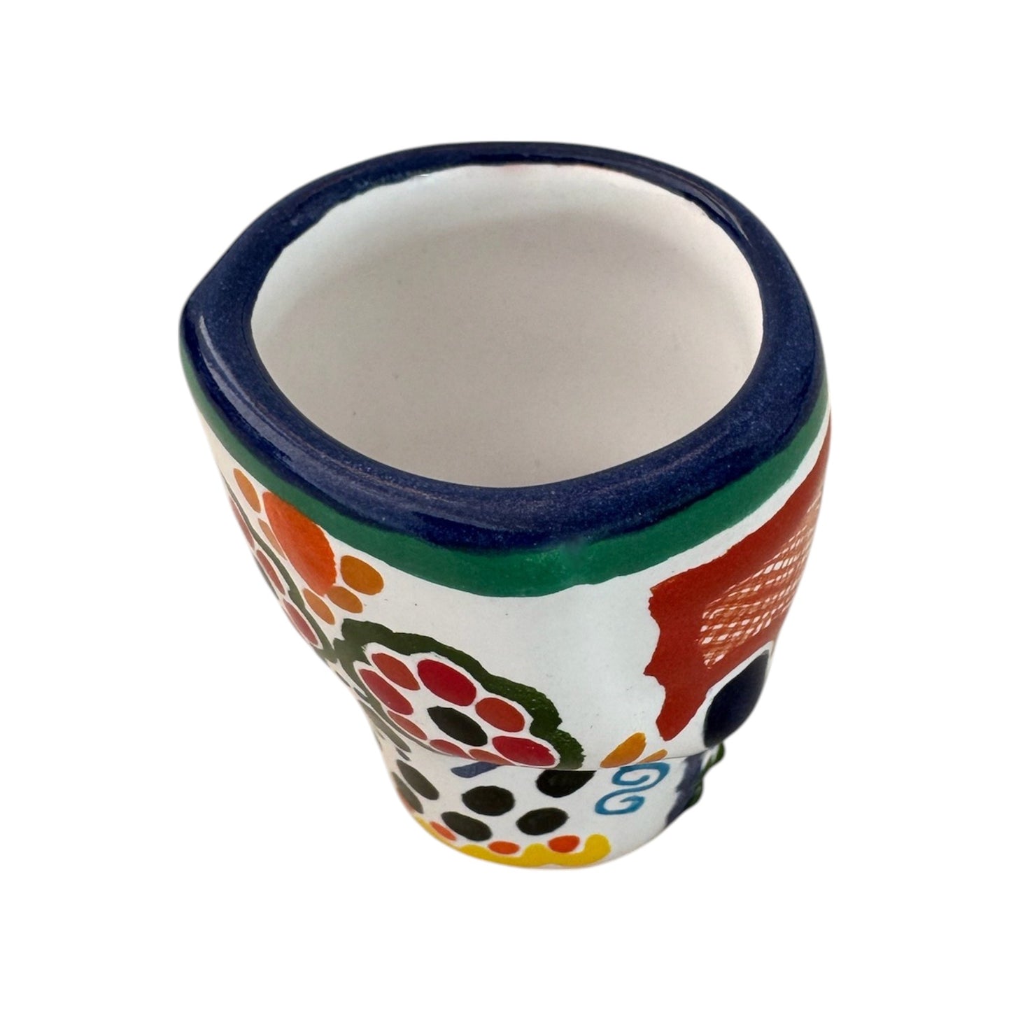 Vaso tequilero calaca