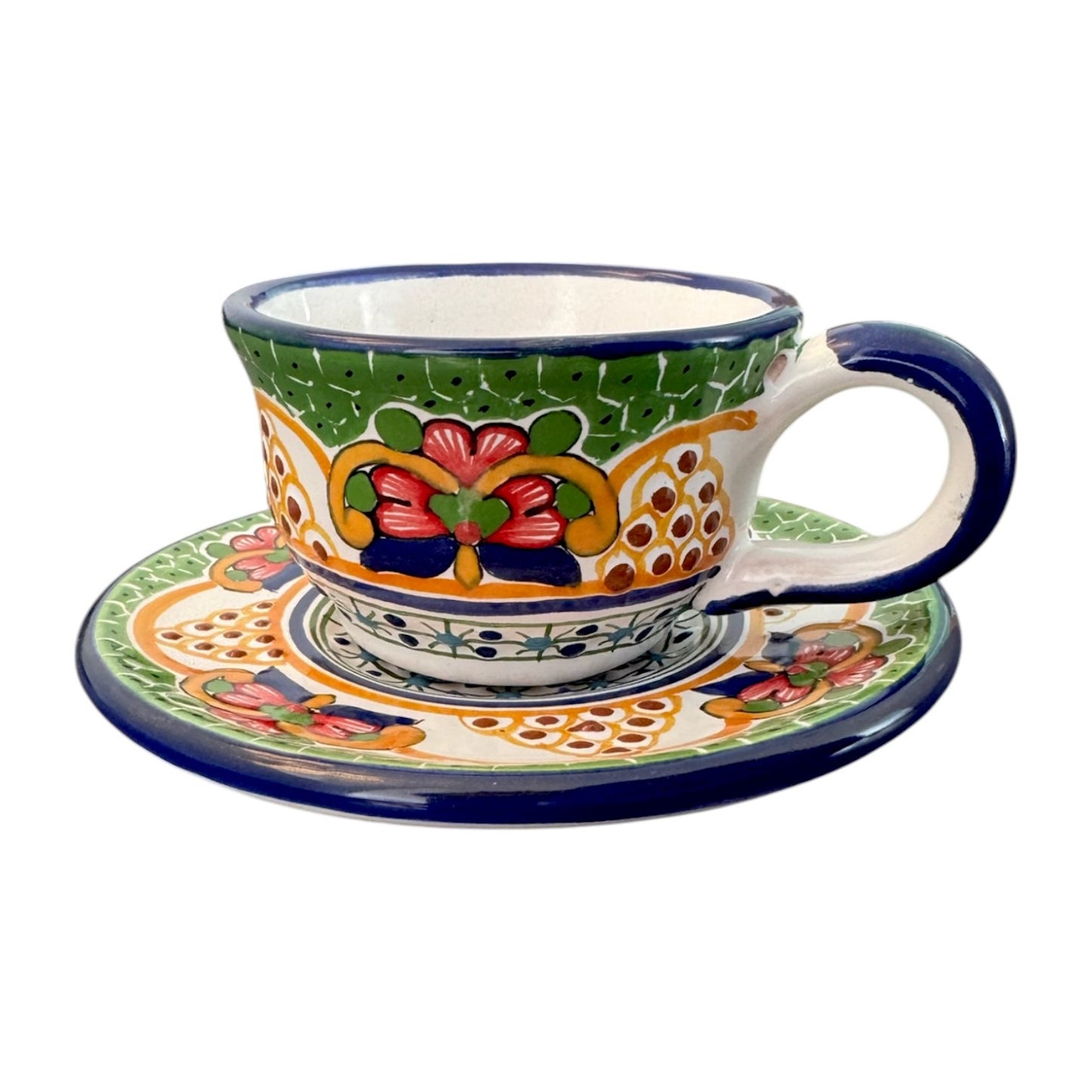 Taza para café con plato