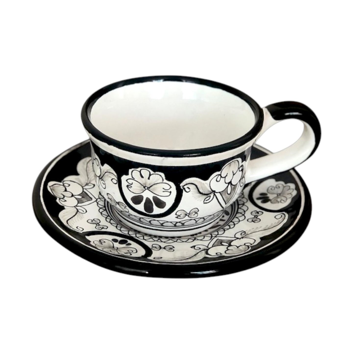 Taza para café con plato