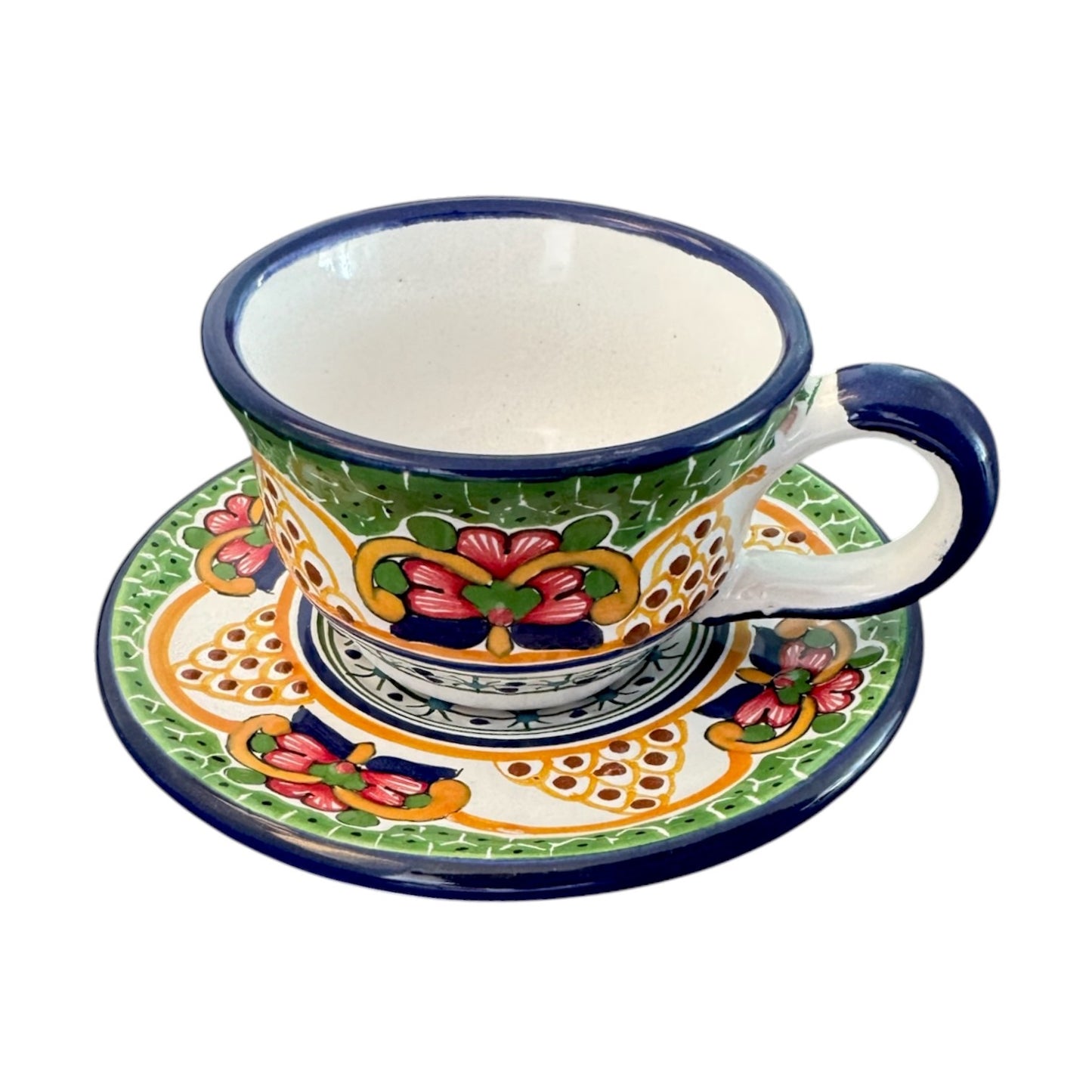 Taza para café con plato