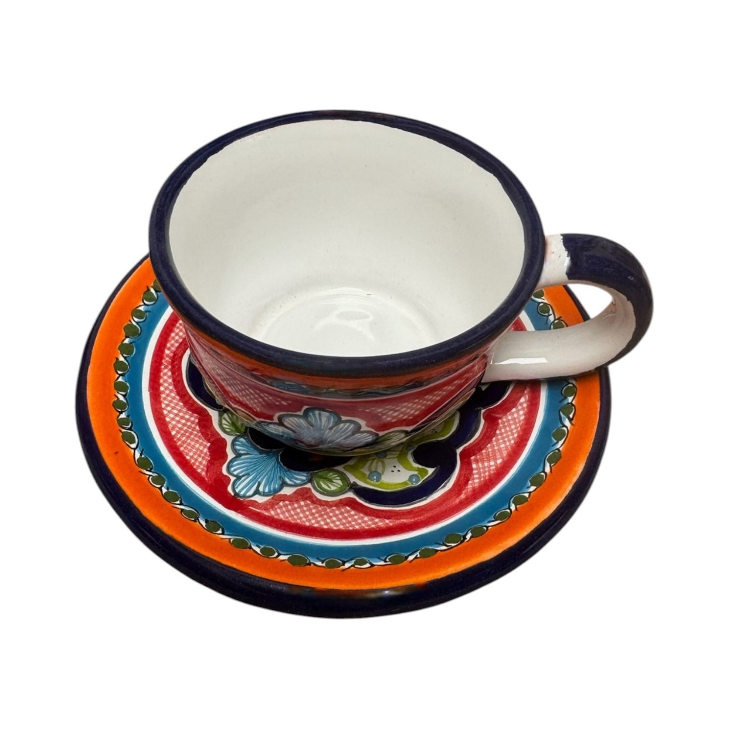 Taza para café con plato