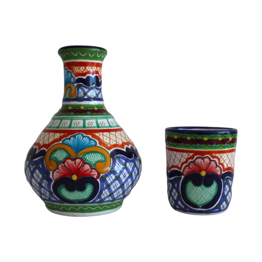 Polca con vaso