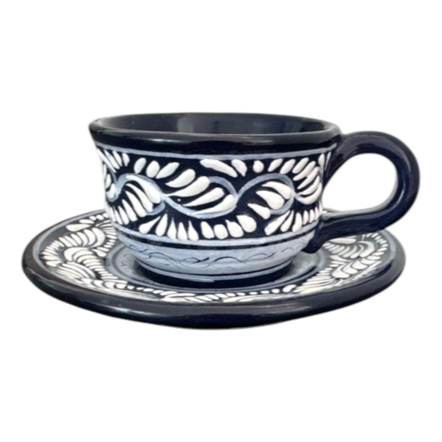 Taza para café con plato