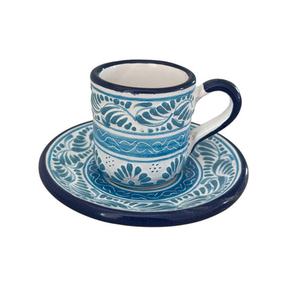 Taza pozuelo con plato