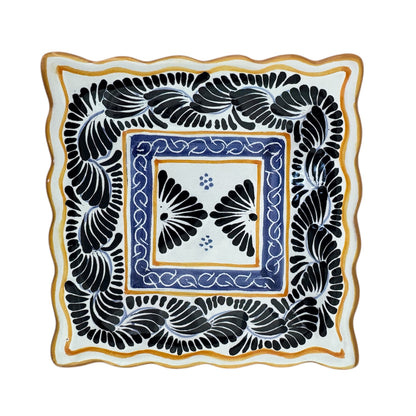 Botanero cuadrado concha