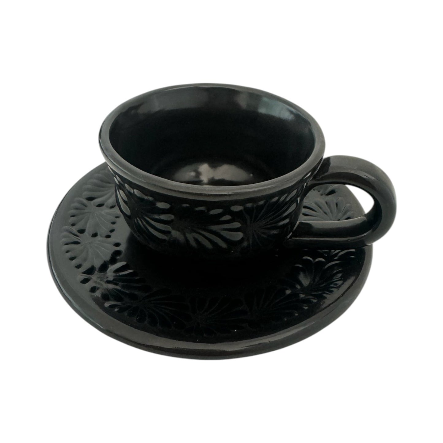 Taza para café con plato