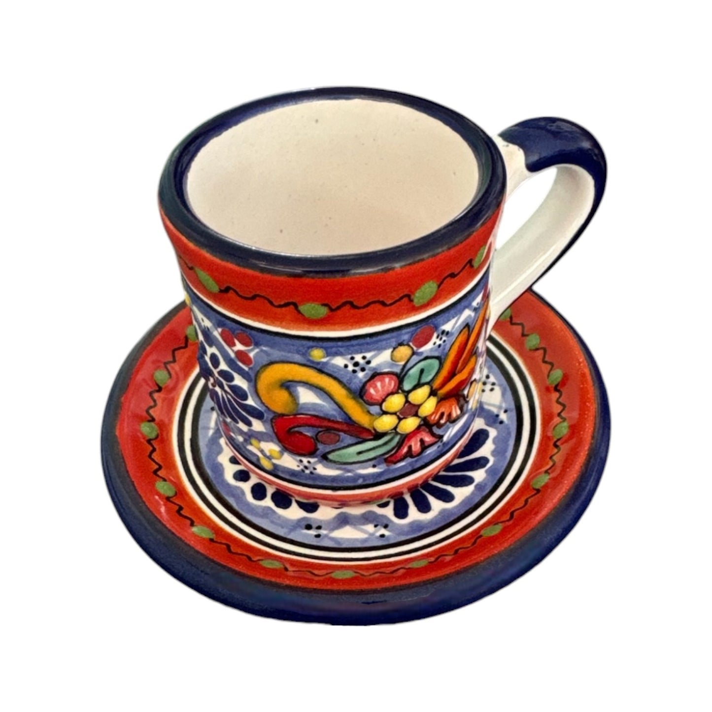 Taza pozuelo con plato