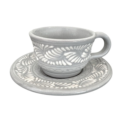 Taza para café con plato