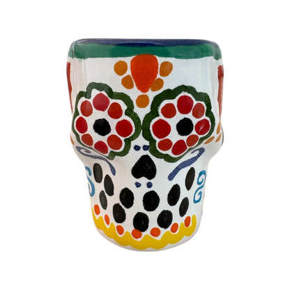 Vaso tequilero calaca