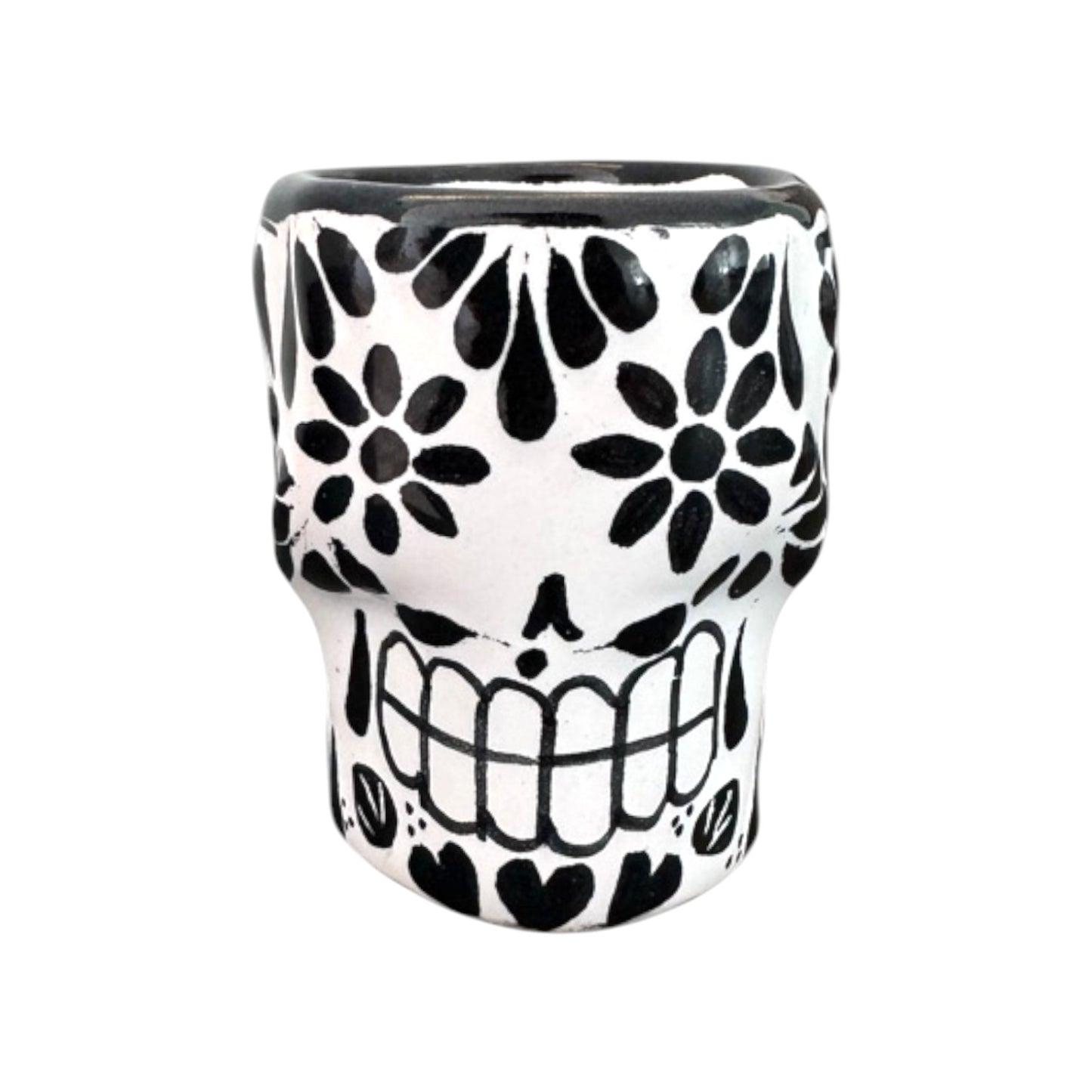 Vaso tequilero calaca