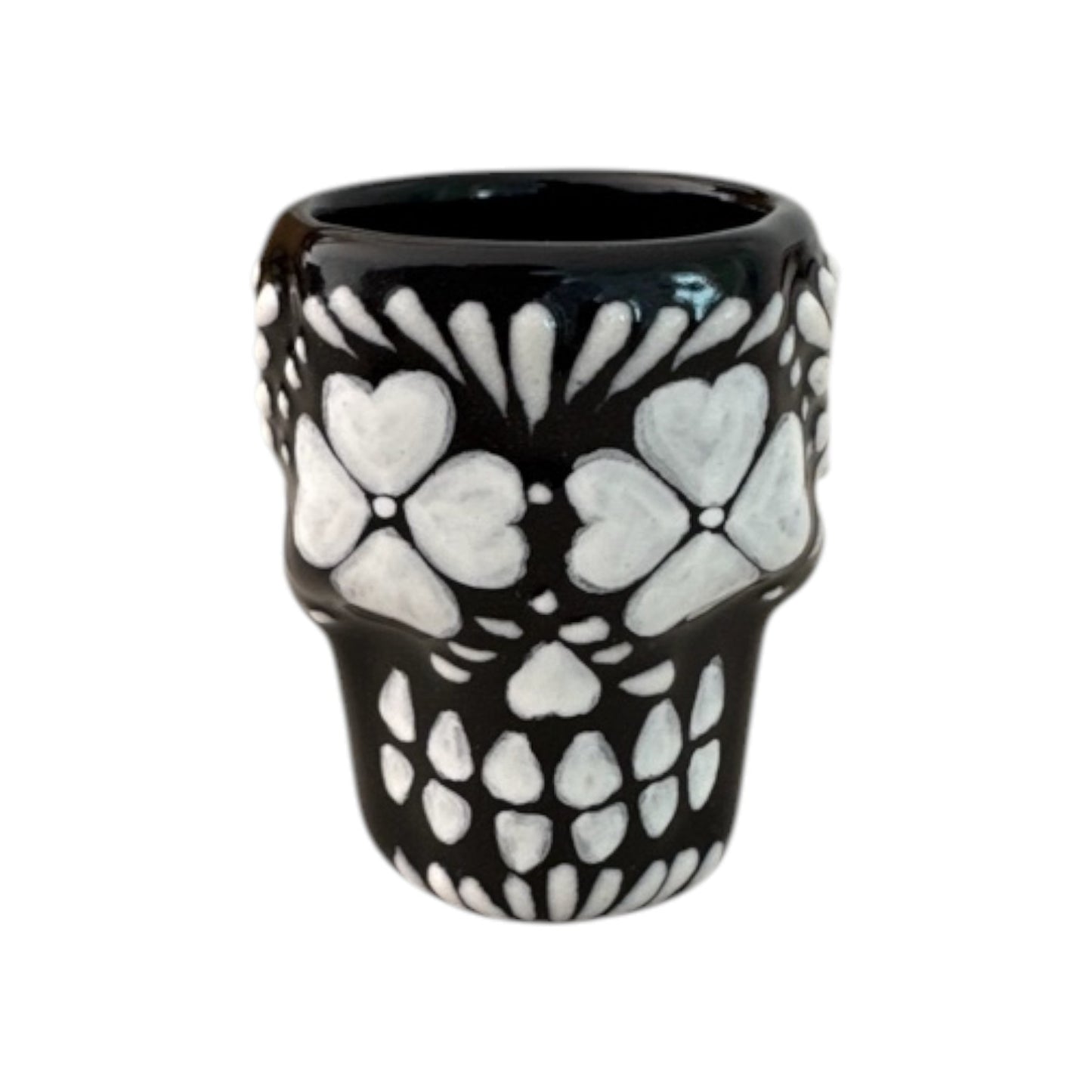 Vaso tequilero calaca