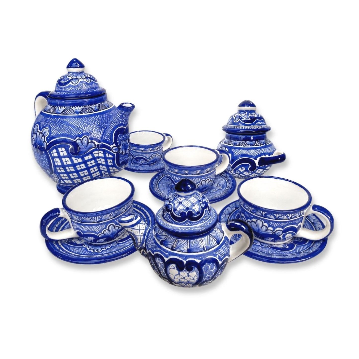 Juego de té talaveriado