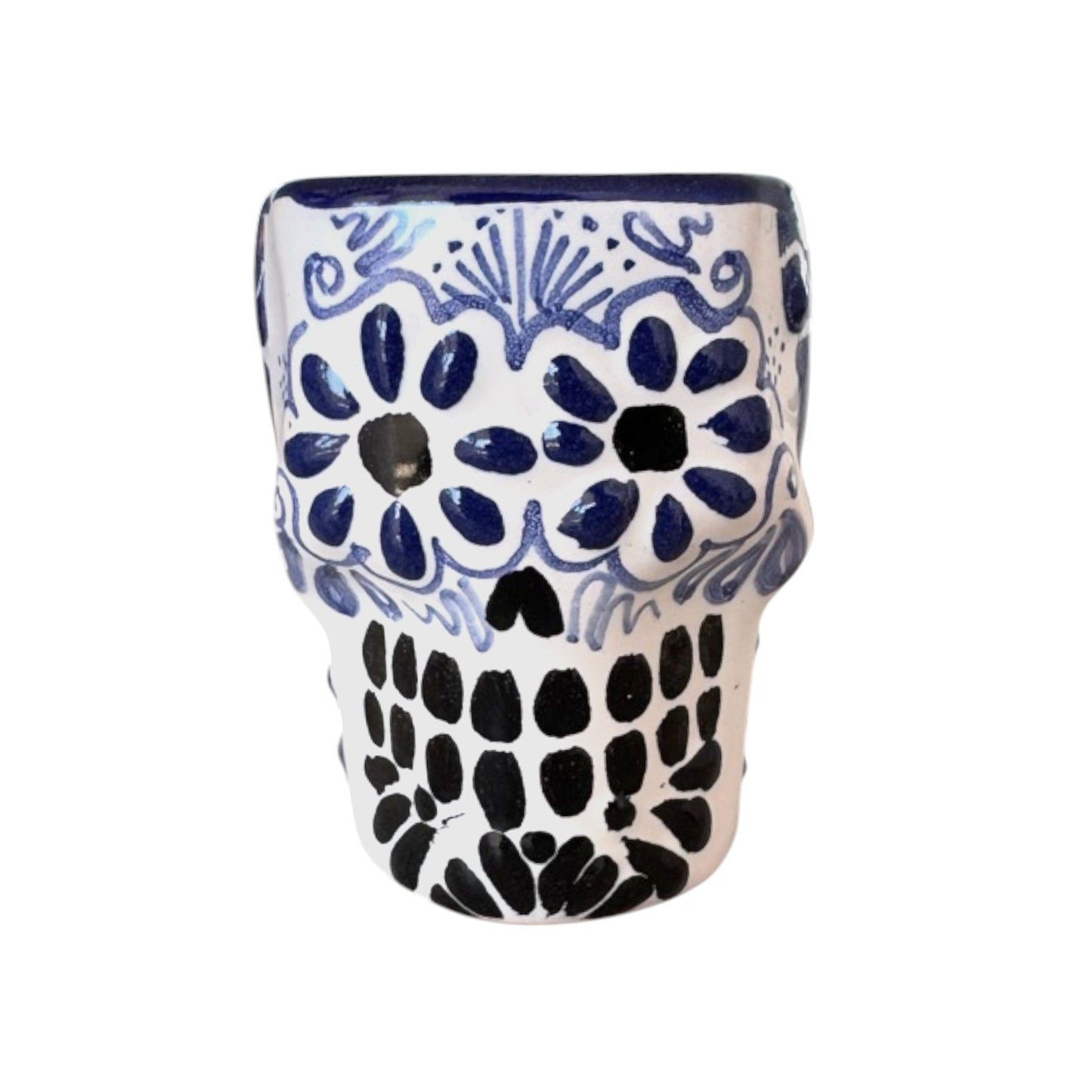 Vaso tequilero calaca