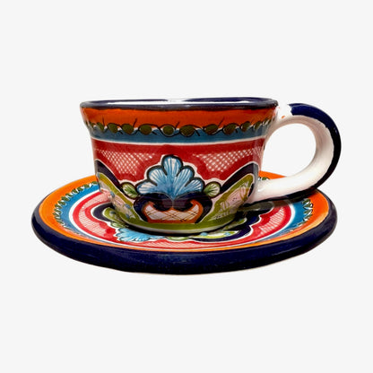 Taza para café con plato