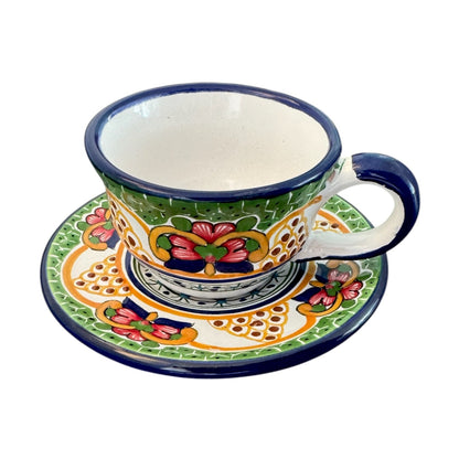 Taza para café con plato