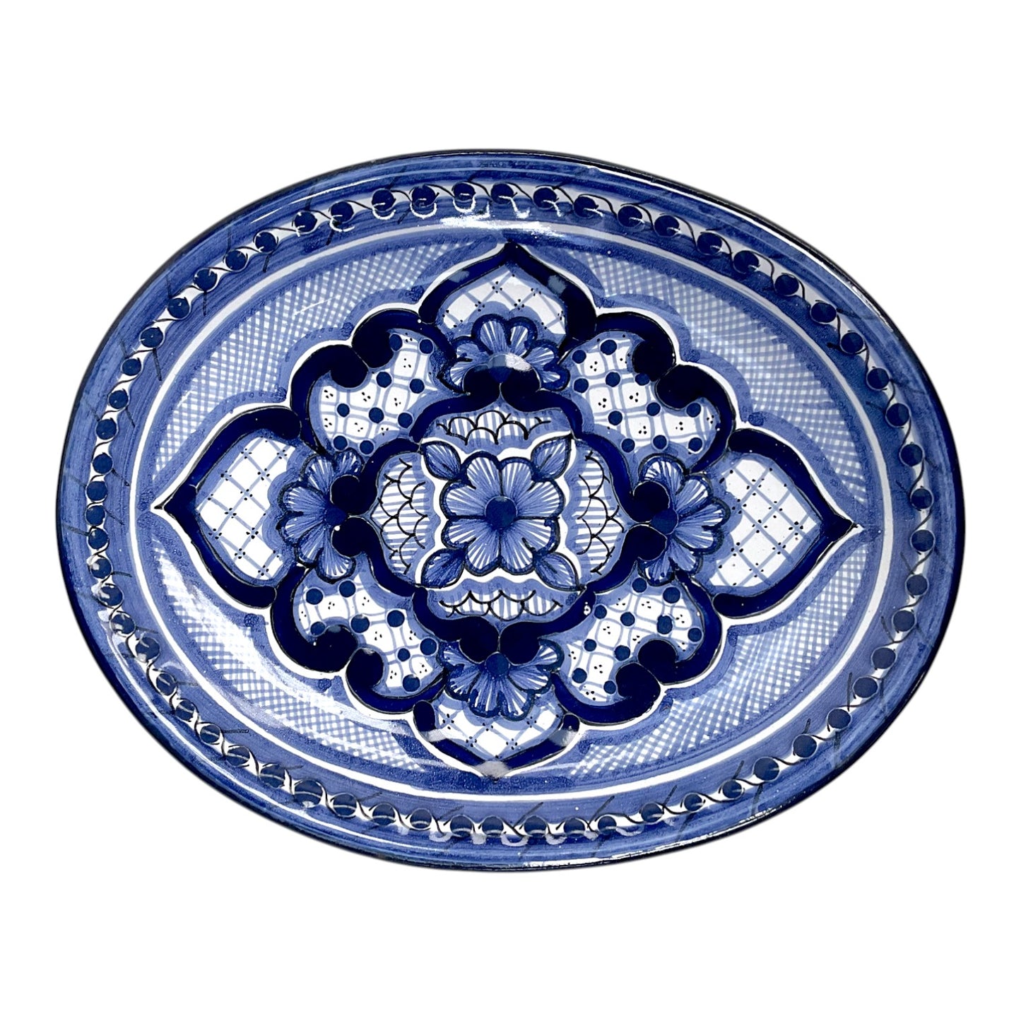 Charola oval lisa