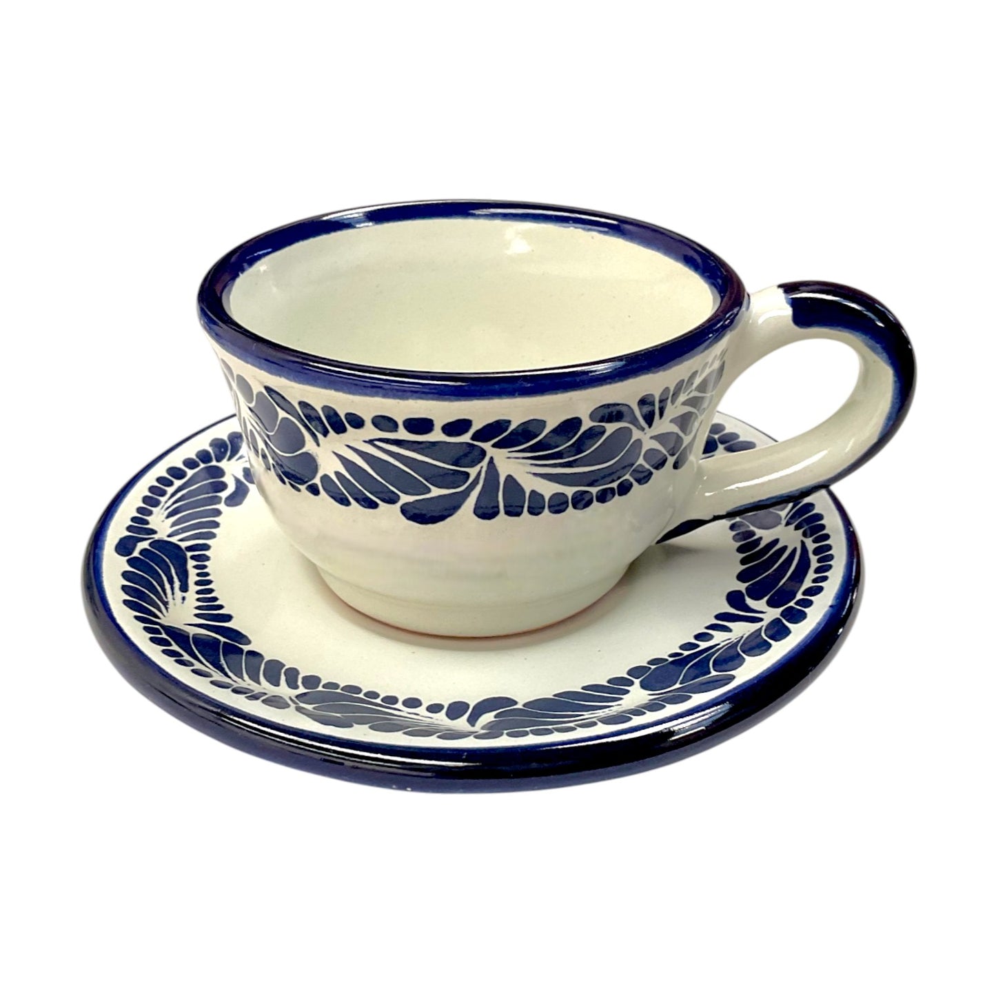 Taza para café con plato