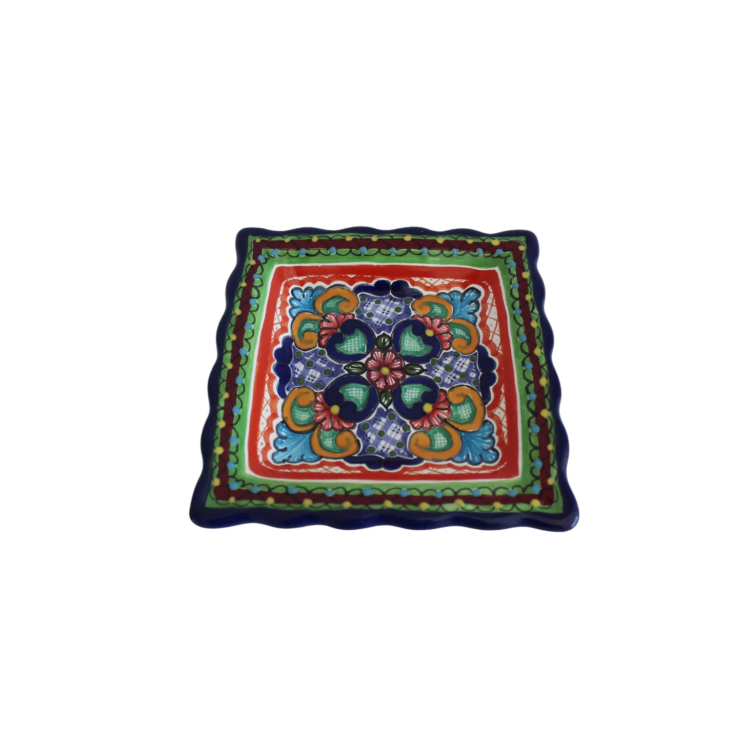 Botanero cuadrado concha