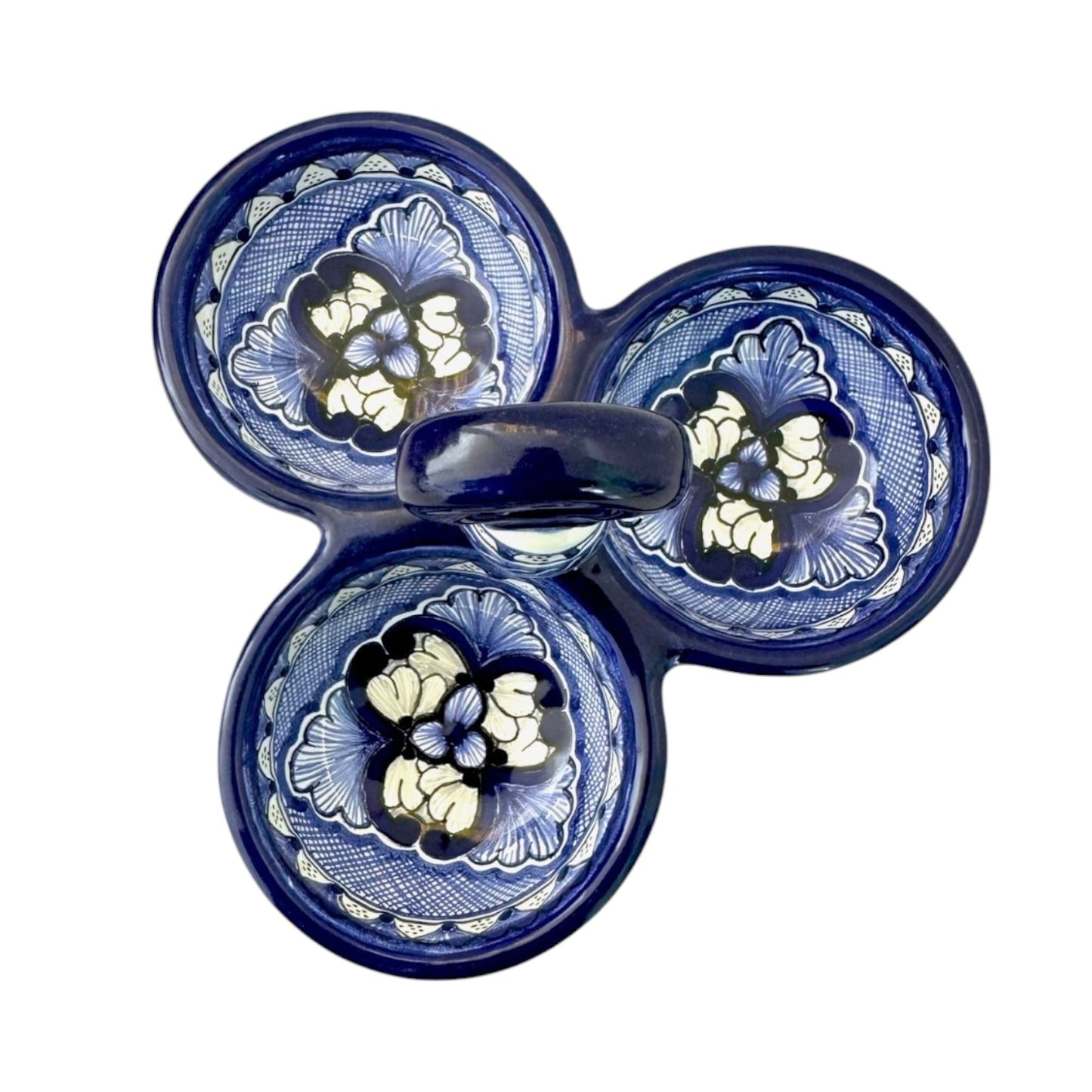 Botanero múltiple de 3 divisiones con gancho