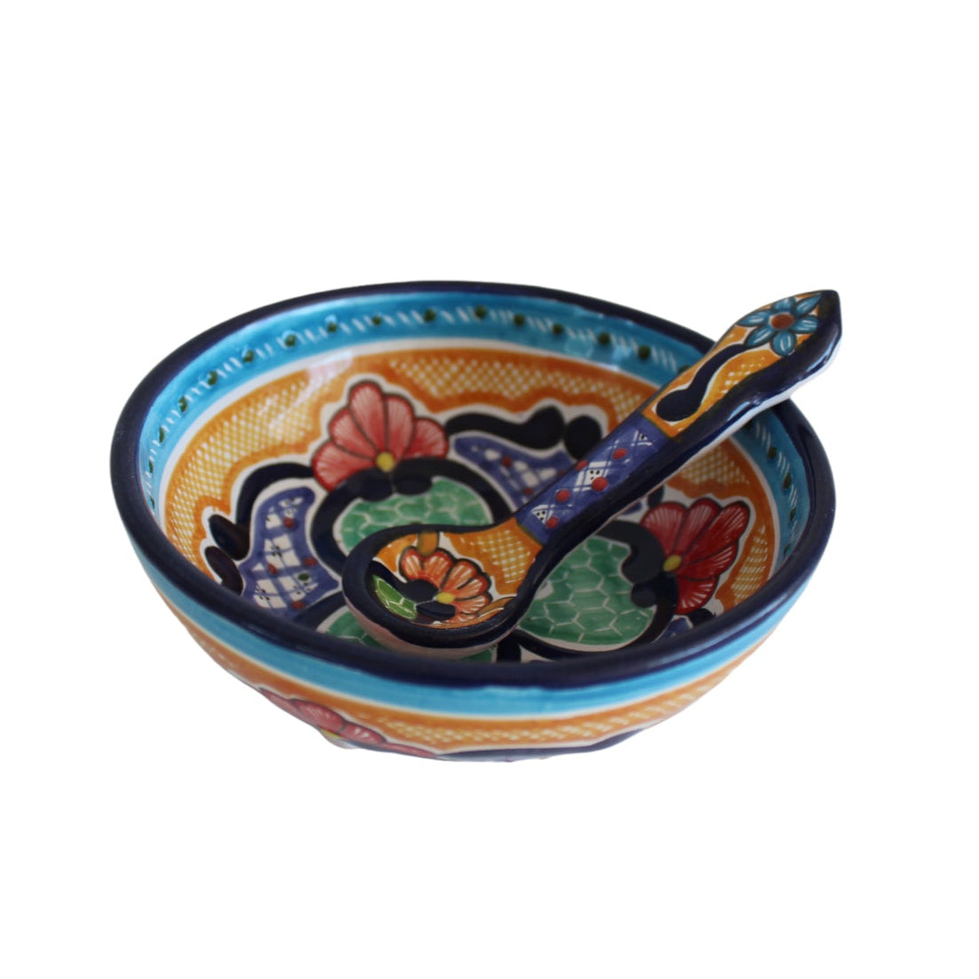 Molcajete con cuchara